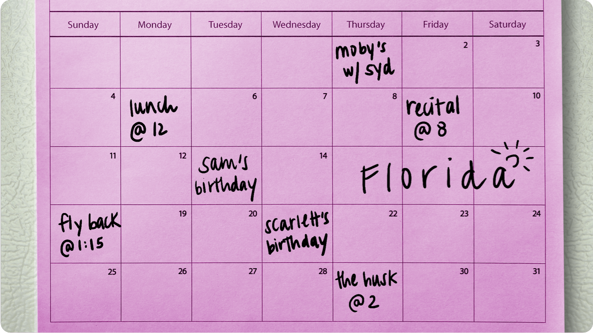 Difficulty recognizing faces example